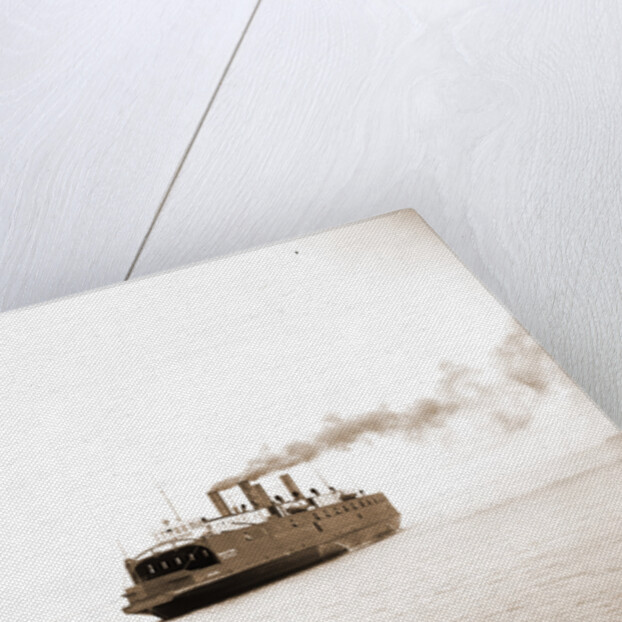 Car ferry Sainte Marie, Mackinac Straits by Anonymous