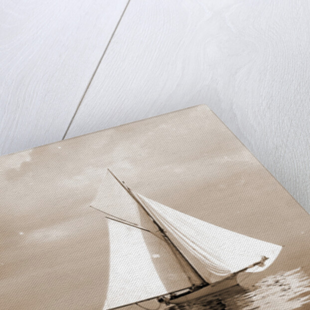 A drifting match, Rosalind and Beetle by Henry Greenwood Peabody