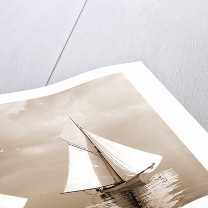 A drifting match, Rosalind and Beetle by Henry Greenwood Peabody