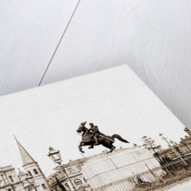 Jackson Square and St. Louis Cathedral, New Orleans by Anonymous