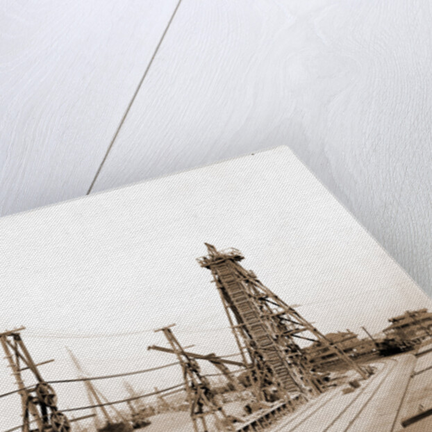 Phosphate elevators, Tampa pier by Anonymous