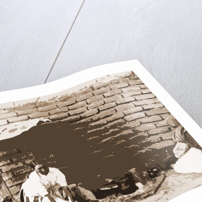 Preparing tortillas in Aguas Calientes, Mexico by Anonymous