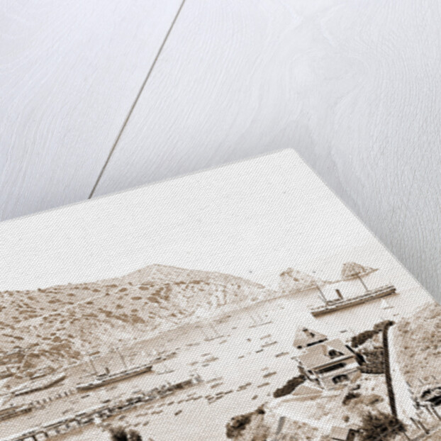 Harbor and Avalon Greek Theater, Avalon by Anonymous