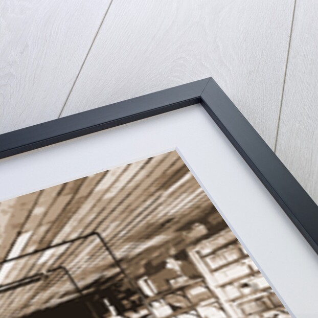 Upper floor, Edison's Menlo Park Laboratory by Anonymous