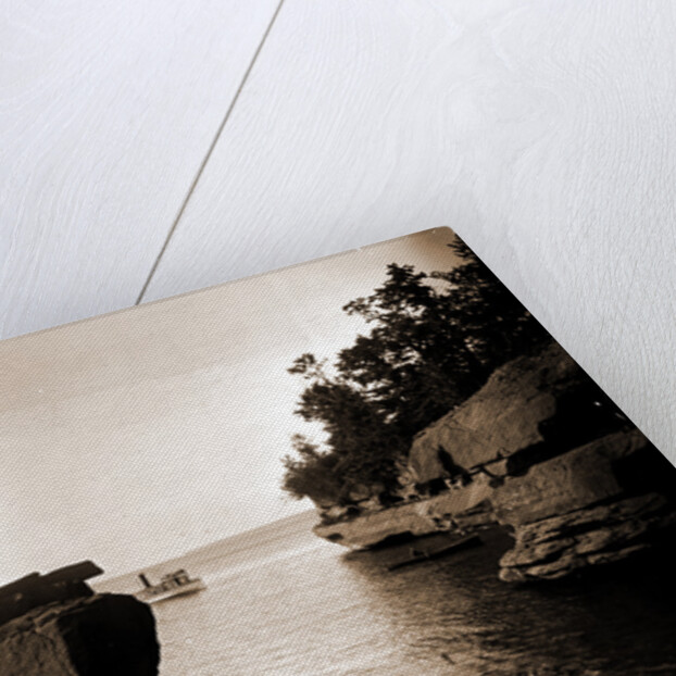 Rock in Apostle Islands, Lake Superior by Anonymous