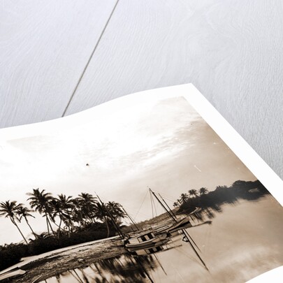 Miami River evening, Waterfronts by Anonymous
