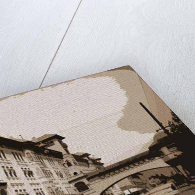 Hotel Green from Raymond Street by Anonymous