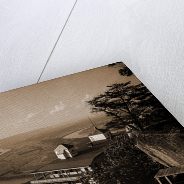 Point Hotel and the battlefield, Lookout Mountain by Anonymous