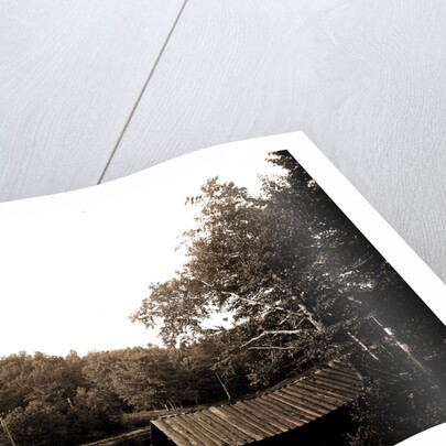 A Catskill Mountain toll gate, Toll roads by Anonymous