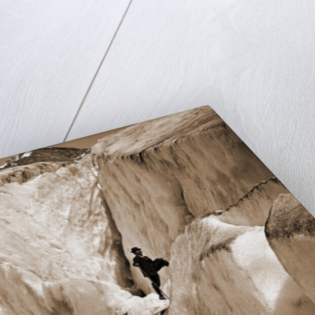 Crevasse formation in Illecillewaet Glacier, Selkirk Mountains by Anonymous