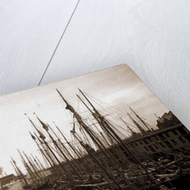 Schooners at "T" wharf, Boston by Anonymous