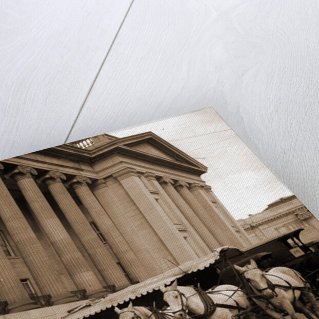 U.S. Treasury currency wagon, Washington by Anonymous