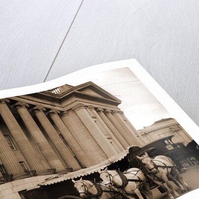 U.S. Treasury currency wagon, Washington by Anonymous