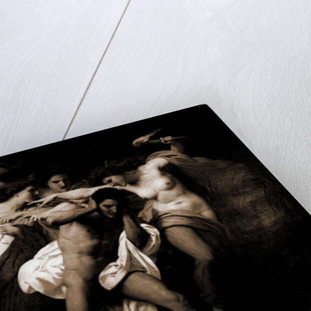 Orestes pursued by the Furies, 1862 by William Adolphe Bouguereau