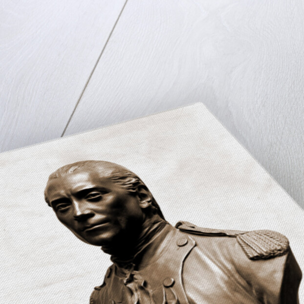 John Paul Jones, bust sculpture by John Paul Jones
