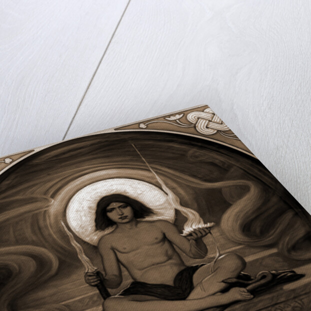 The keeper of the threshold by Elihu Vedder