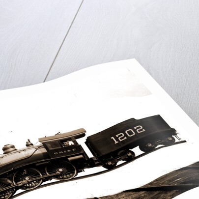 Chicago, Rock Island, and Pacific Railway locomotive by Anonymous