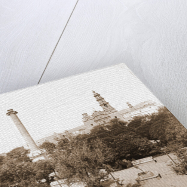 Plaza de Armas, Aguascalientes, Mexico by William Henry Jackson