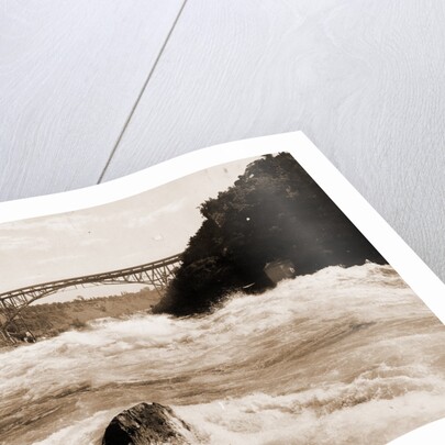 Niagara Rapids and Michigan Central Cantilever bridge by William Henry Jackson