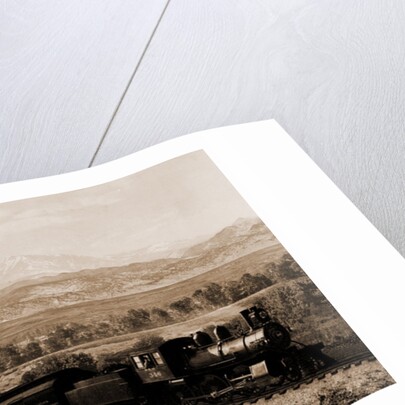 Chicago Special, Burlington Route, Colorado by William Henry Jackson