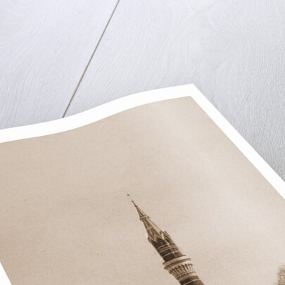 Tower from the lake, Water Works Park by Anonymous