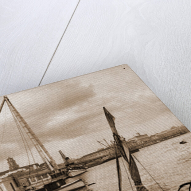 Muello del Gobierno, Habana by William Henry Jackson