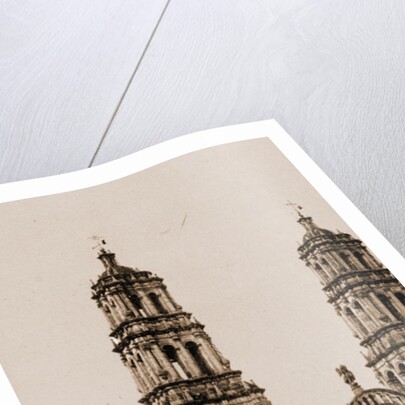 Mexico, the Cathedral by William Henry Jackson