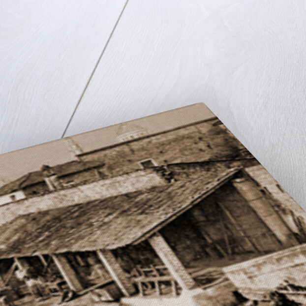 Mexico, view from bridge by William Henry Jackson