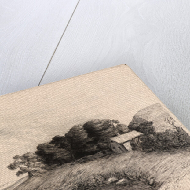 Le Paysage à la Mare by Alphonse Legros