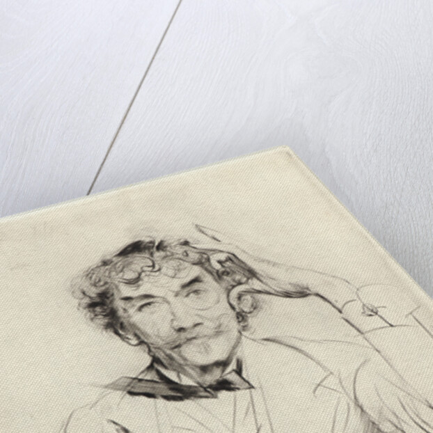 Portrait of James McNeill Whistler, 1897 by Paul César Helleu