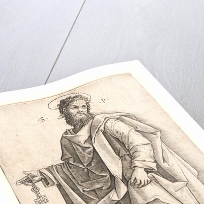 Saint Peter by Giovanni Antonio da Brescia