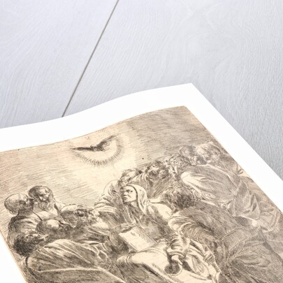 Pentecost, 17th century by Giovanni Battista Galestruzzi
