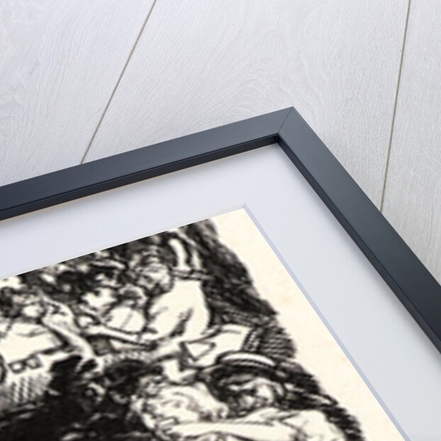 Le 14 Juillet a Belleville, 2 heures du matin, 1897 by Auguste Louis Lepère