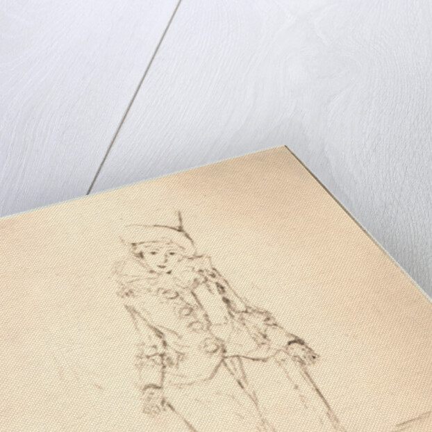 Figure of Pierrot by Théodore Roussel