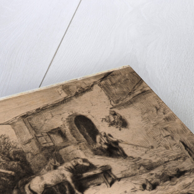 The Inn (Auberge), 1848 by Charles Émile Jacque