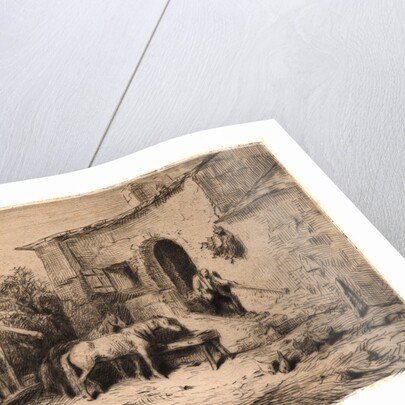 The Inn (Auberge), 1848 by Charles Émile Jacque