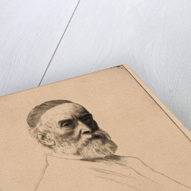 Portrait of G. F. Watts by Alphonse Legros