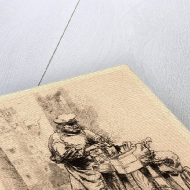 The Knife Grinder (Le Rémouler), 1889 by Auguste Louis Lepère