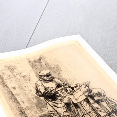 The Knife Grinder (Le Rémouler), 1889 by Auguste Louis Lepère