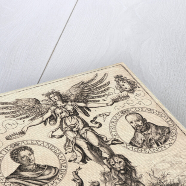 Alessandro de Medici and Grand Duke Cosimo I de Medici of Tuscany, 16th century by Martino Rota