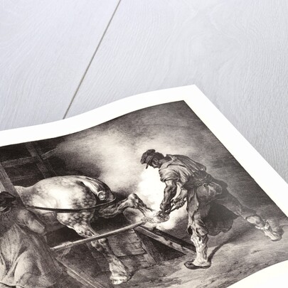 The Flemish Blacksmith (Le Maréchal Flamand), 1822 by Théodore Géricault