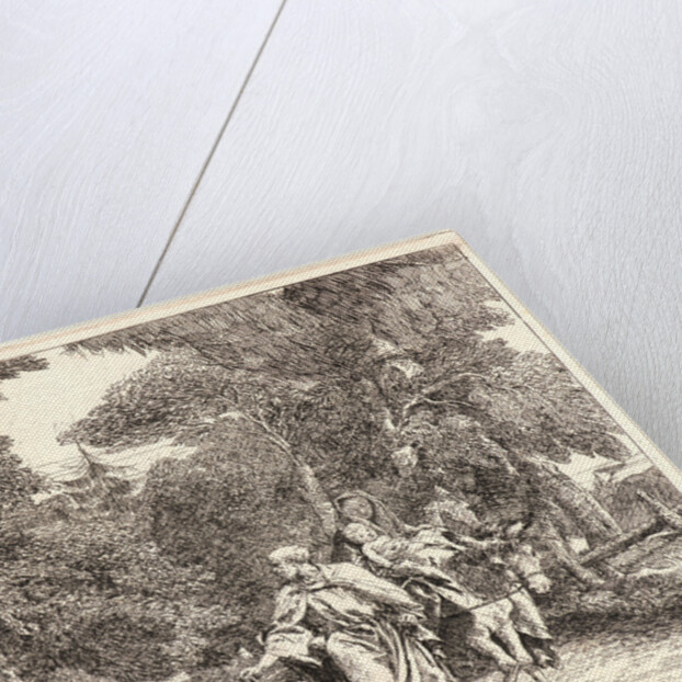 The Episode of the Falling Idol, 1750-1753 by Giovanni Domenico Tiepolo