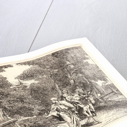 The Episode of the Falling Idol, 1750-1753 by Giovanni Domenico Tiepolo