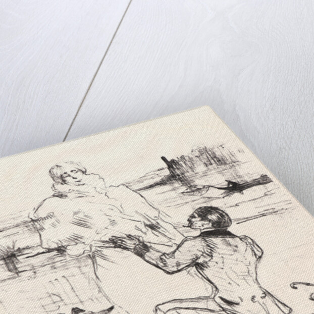 The Declaration (La Déclaration), 1898 by Henri de Toulouse-Lautrec