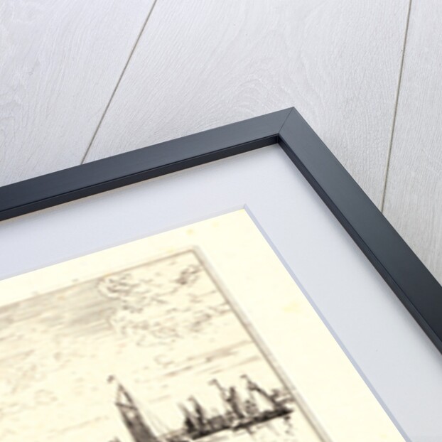 To Antwerp, the Haque at Amsterdam (À Anvers, le Haag à Amsterdam), 19th century by Maxime Lalanne