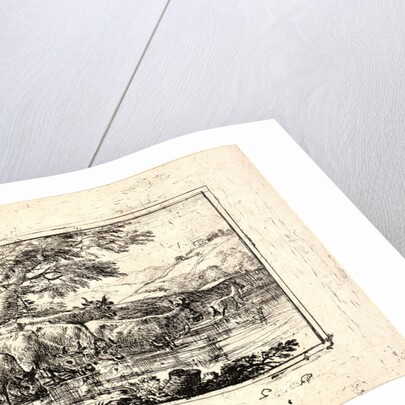 Cattle Drinking, 17th century by Claude Lorrain