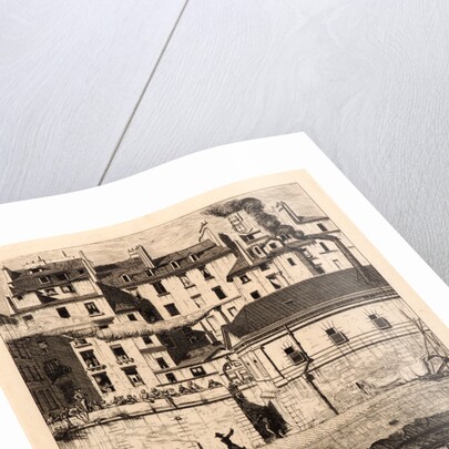 La Morgue, 1881 by Edmond Gosselin