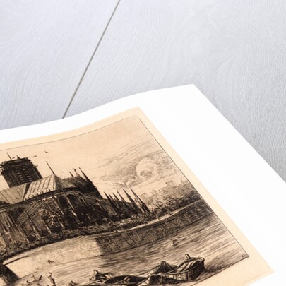 Apse of Notre Dame, 1881 by Edmond Gosselin