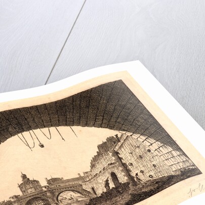 Le Pont Neuf, 1881 by Edmond Gosselin