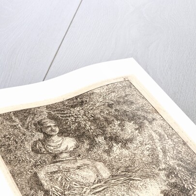 The Bust, 1763-1764 by Hubert Robert